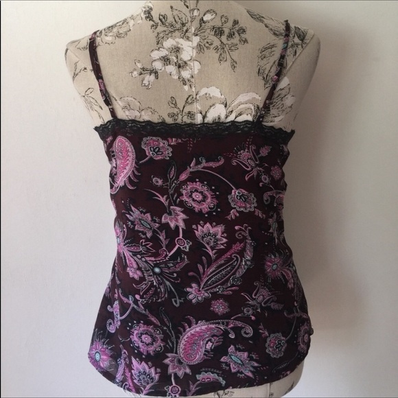 Nicole Miller Purple Cami 10 - Picture 2 of 5